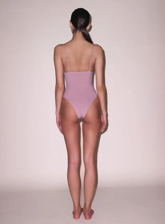 Fleur Du Mal Bodysuits Charlotte 3Way Bodysuit Tan 8211 Women