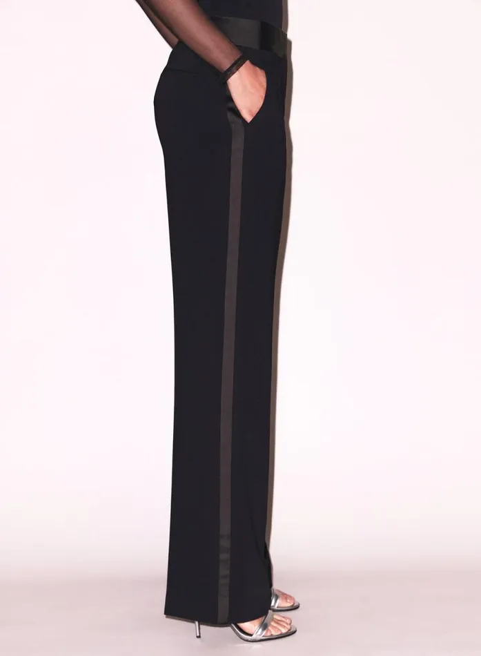 Fleur Du Mal Bottoms Tuxedo Pant Black 8211 Women Fleur Du Mal Bottoms Tuxedo Pant Black 8211 Women
