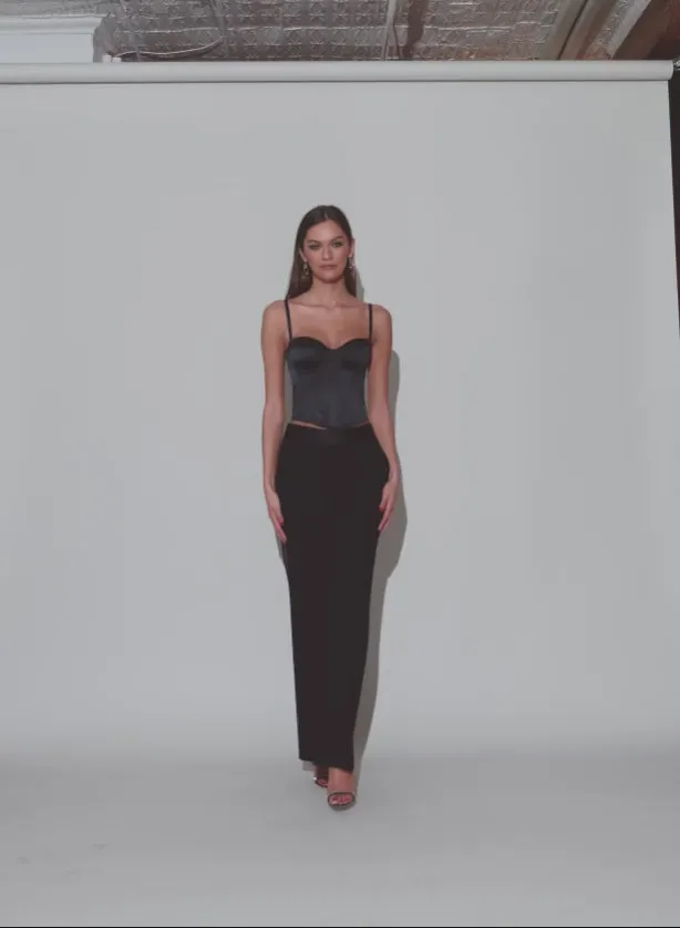 Fleur Du Mal Bottoms Tuxedo Pant Black 8211 Women Fleur Du Mal Bottoms Tuxedo Pant Black 8211 Women