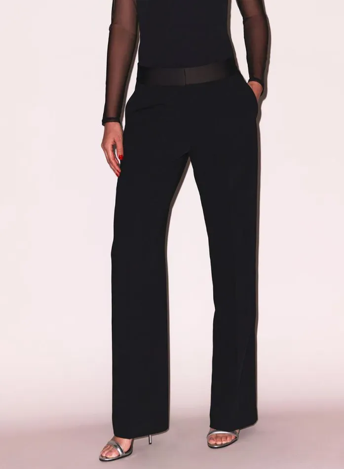 Fleur Du Mal Bottoms Tuxedo Pant Black 8211 Women Fleur Du Mal Bottoms Tuxedo Pant Black 8211 Women