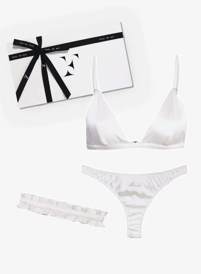 Fleur Du Mal Bridal Luxe Bridal Gift Set Ivory 8211 Women
