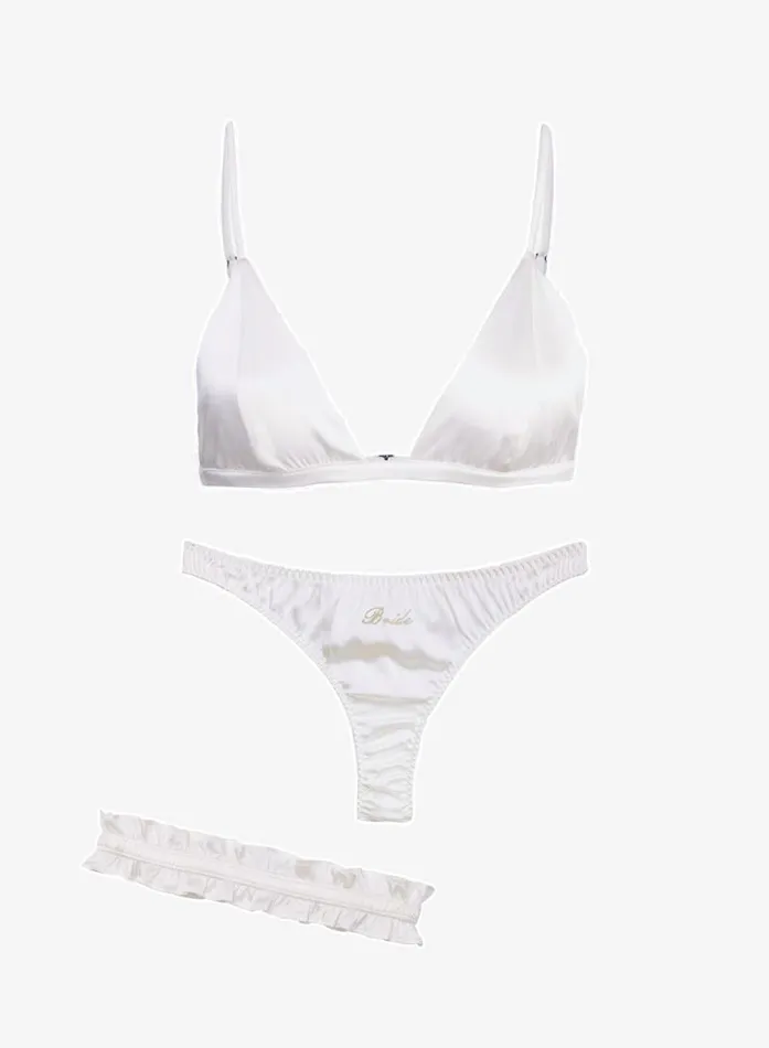 Fleur Du Mal Bridal Luxe Bridal Gift Set Ivory 8211 Women