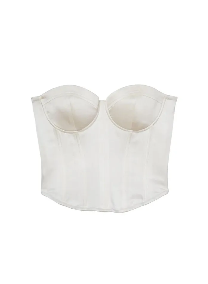 Fleur Du Mal Bustiers and Bra Tops Hamptons Bustier 8211 Women Fleur Du Mal Bustiers and Bra Tops Hamptons Bustier 8211 Women