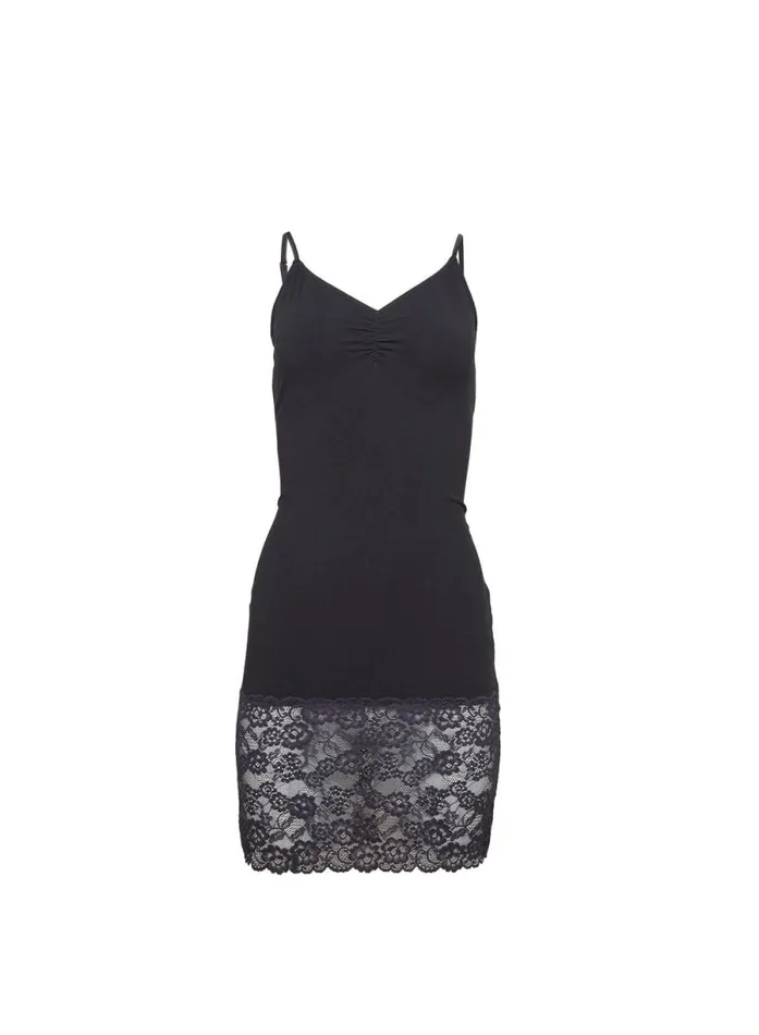Fleur Du Mal Dresses Organic Cotton Slip Black 8211 Women Fleur Du Mal Dresses Organic Cotton Slip Black 8211 Women