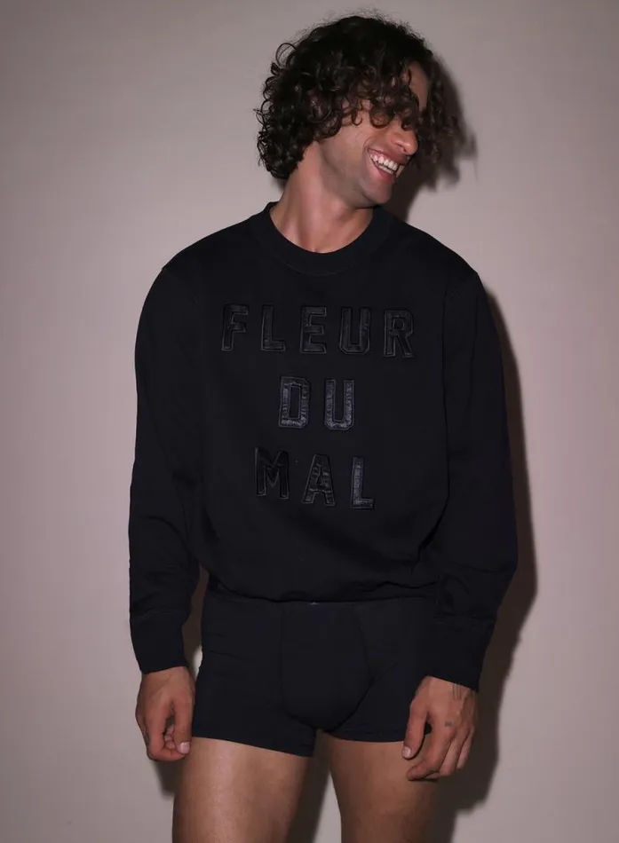 Fleur Du Mal Loungewear Men039s Boxer Brief Black 8211 Women