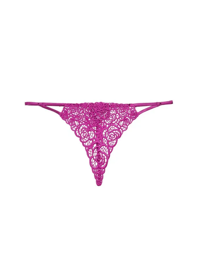Fleur Du Mal Pleasure Fleur Guipure VString Vixen 8211 Women Fleur Du Mal Pleasure Fleur Guipure VString Vixen 8211 Women