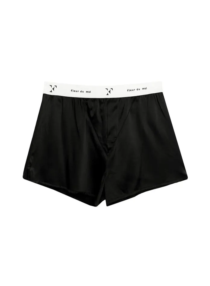 Fleur Du Mal Sleepwear Unisex Boxer Short 8211 Women