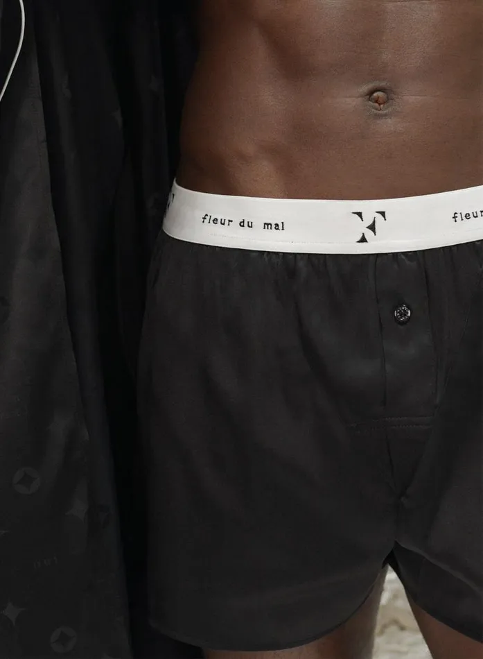 Fleur Du Mal Sleepwear Unisex Boxer Short 8211 Women