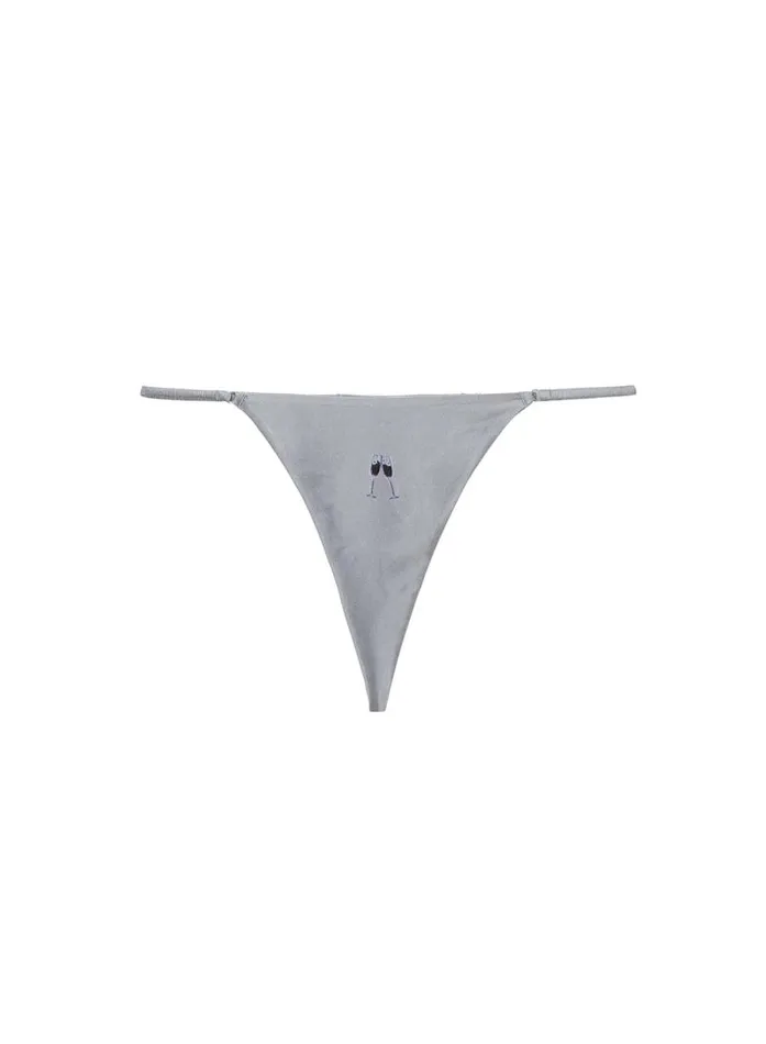 Fleur Du Mal Thongs Champagne Embroidered Luxe VString Mr Grey 8211 Women Fleur Du Mal Thongs Champagne Embroidered Luxe VString Mr Grey 8211 Women