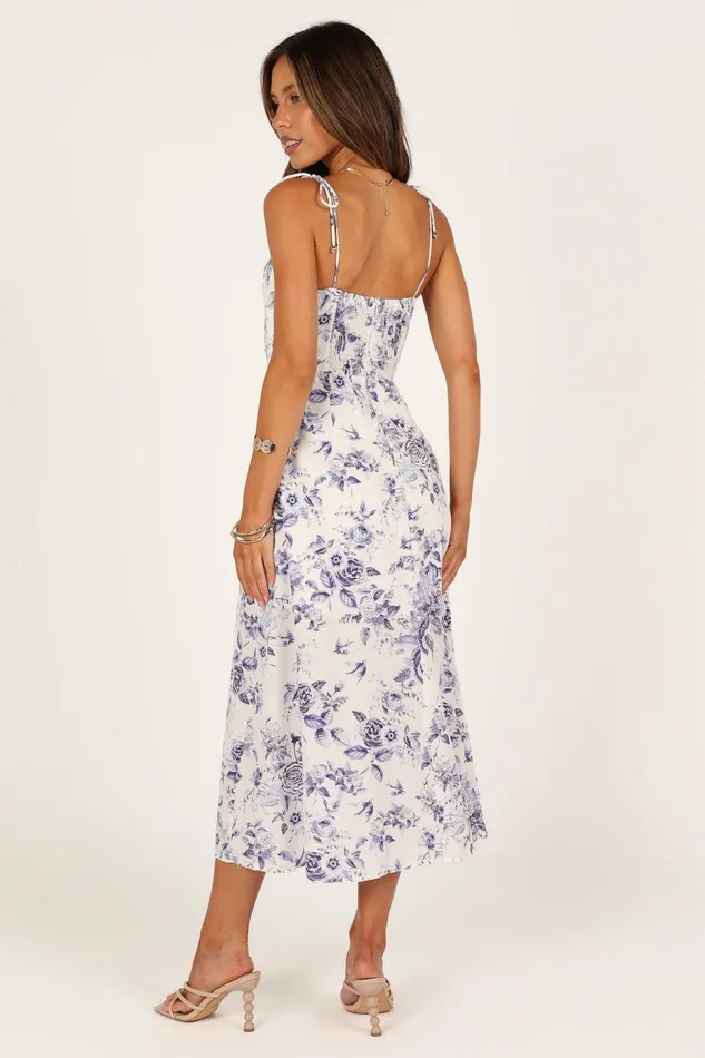 Floral Dresses Azelia Dress Blue Floral 8211 Petal and Pup Women