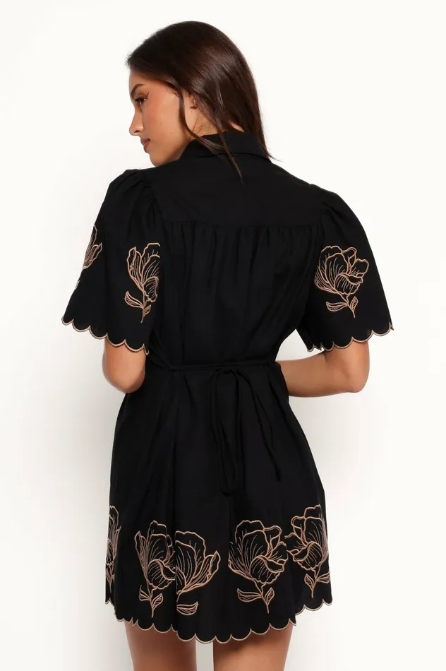 Floral Dresses Petal and Pup Women Jax Mini Dress Black