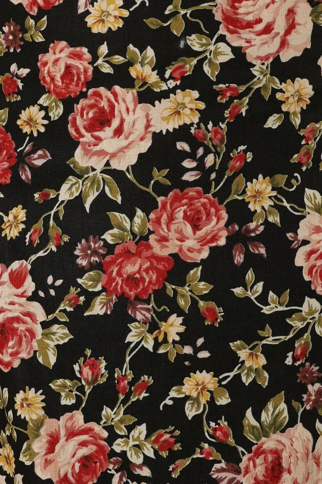 Floral Dresses Petal and Pup Women Stella Mini Dress Black