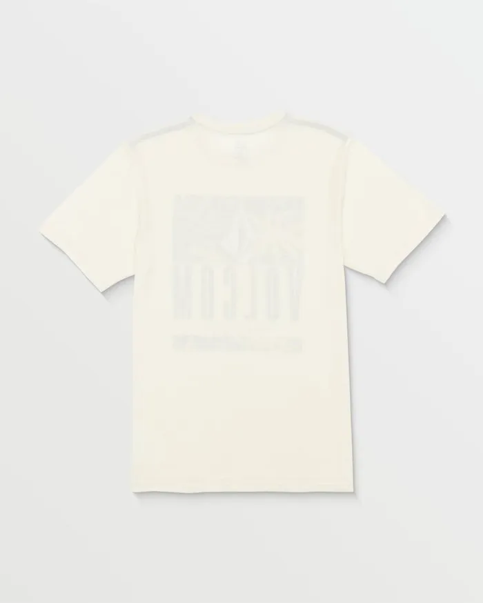 Floral Motion Short Sleeve Tee 8211 Off White Heather Mens Volcom TShirts and Tanks