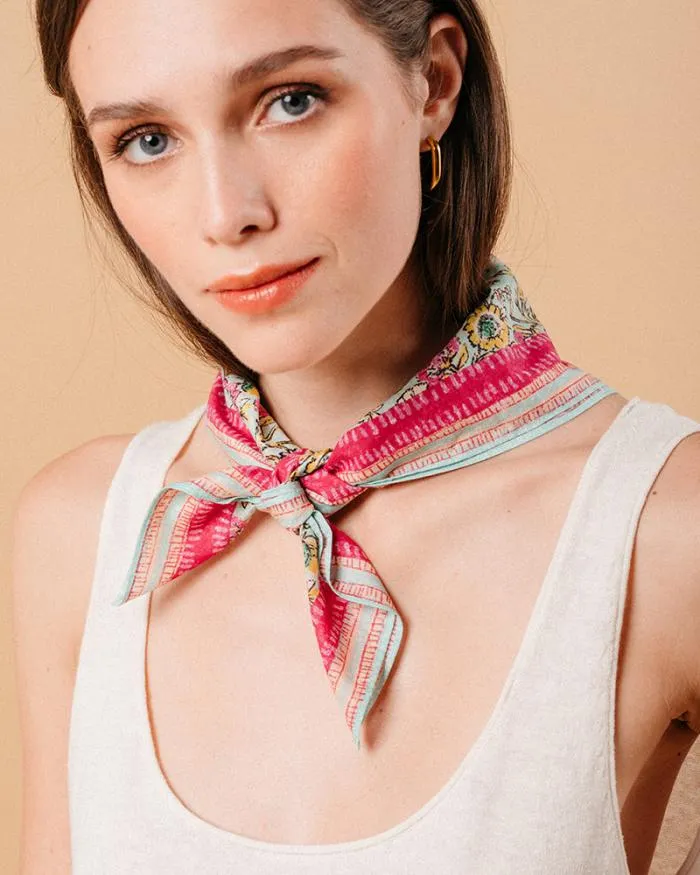 FOULARD VERT MUESLI Shop Grace and Mila Scarf