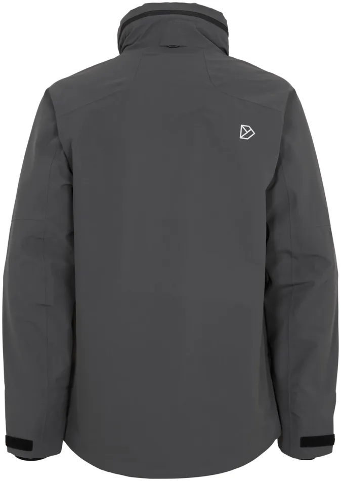Fractus Jacket Coal Black Men Didriksons Shell Jackets