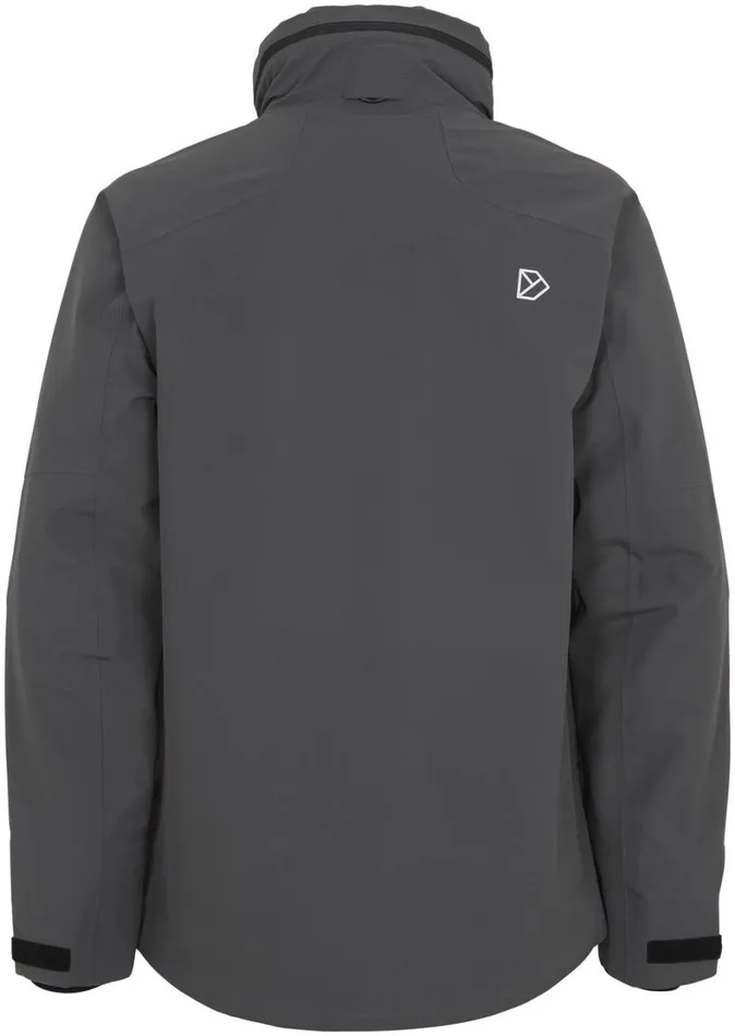 Fractus Jacket Coal Black Men Didriksons Shell Jackets