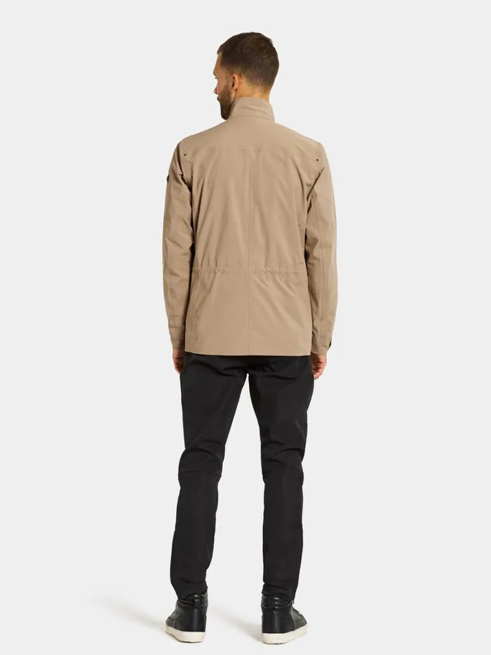 Frank Jacket Beige Men Didriksons Spring Jackets