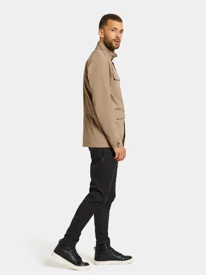 Frank Jacket Beige Men Didriksons Spring Jackets