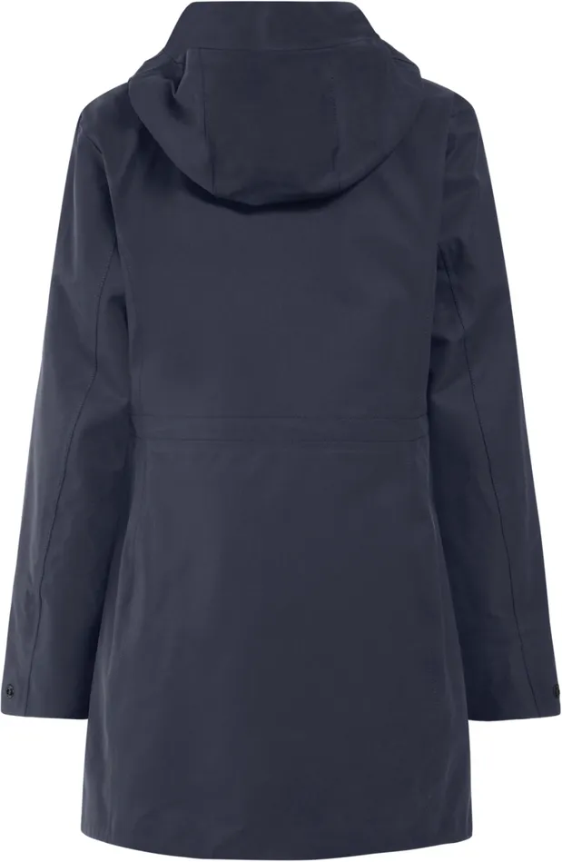 Fredrika Parka Dark Night Blue Women Didriksons Spring Jackets