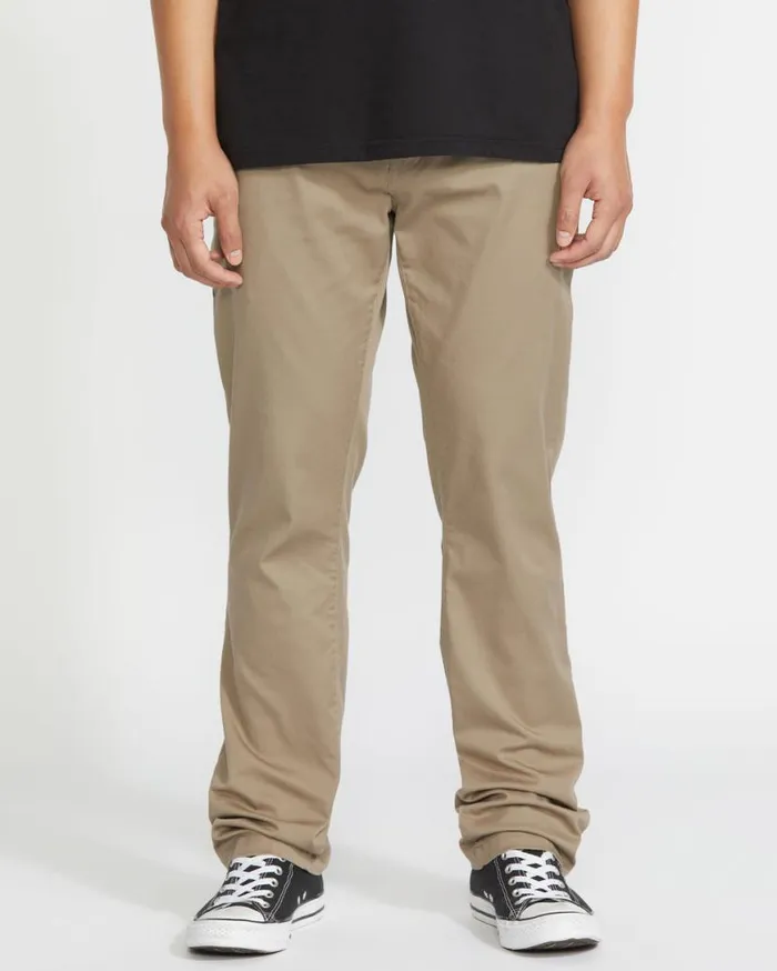 Frickin Modern Stretch Pants 8211 Khaki Mens Volcom Pants