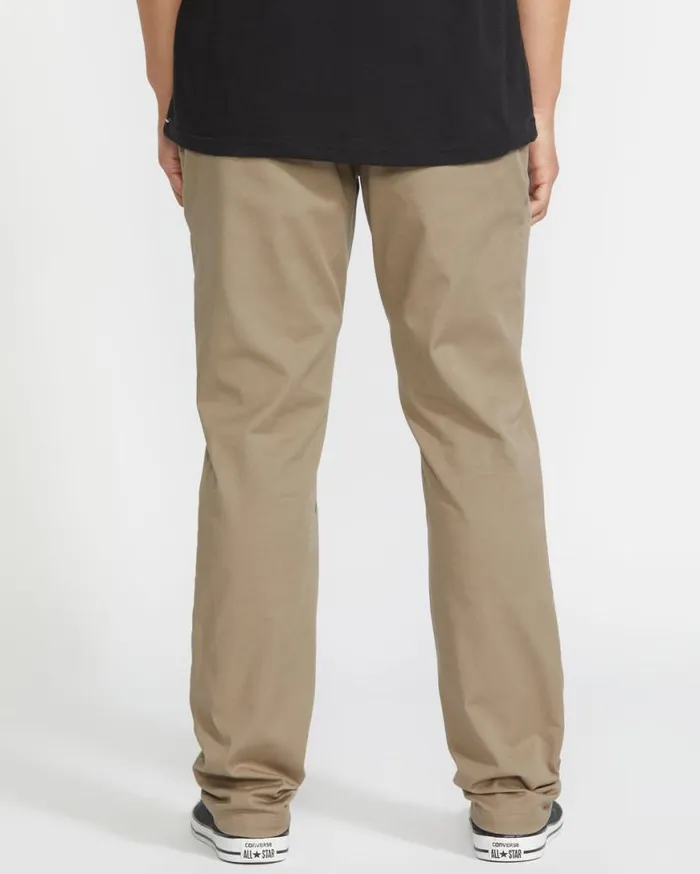 Frickin Modern Stretch Pants 8211 Khaki Mens Volcom Pants