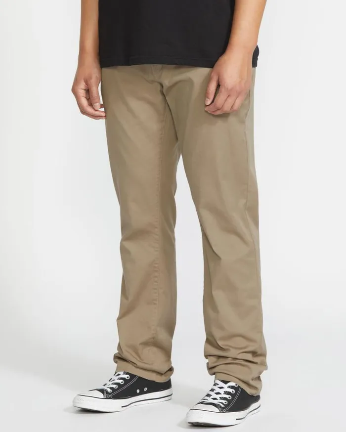 Frickin Modern Stretch Pants 8211 Khaki Mens Volcom Pants