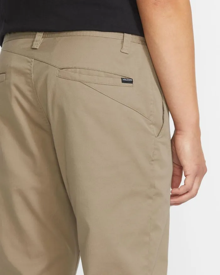 Frickin Modern Stretch Pants 8211 Khaki Mens Volcom Pants