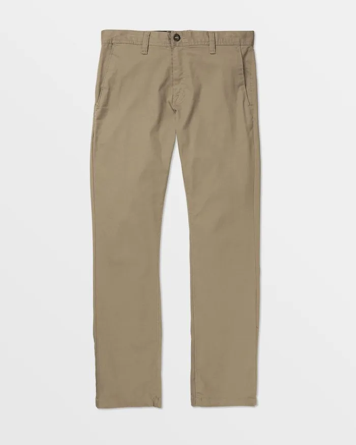 Frickin Modern Stretch Pants 8211 Khaki Mens Volcom Pants