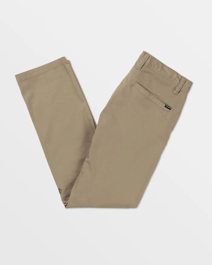 Frickin Modern Stretch Pants 8211 Khaki Mens Volcom Pants