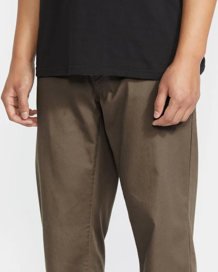 Frickin Modern Stretch Pants 8211 Mushroom Mens Volcom Pants
