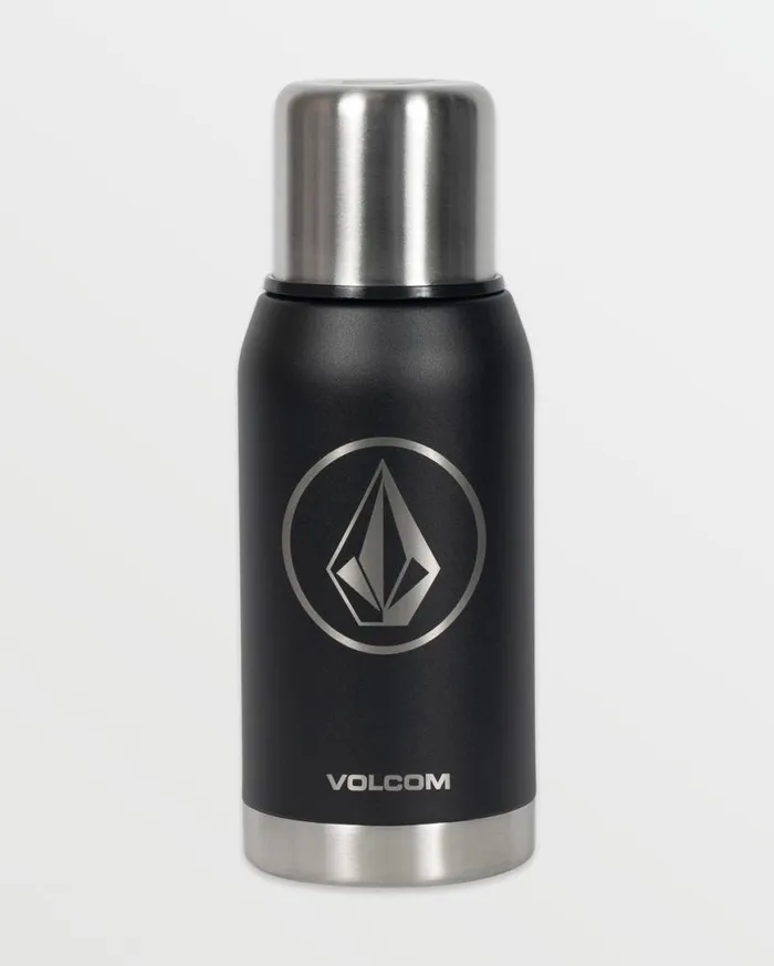 Full Metal Thermal Bottle 8211 Black Mens Volcom Drinkware