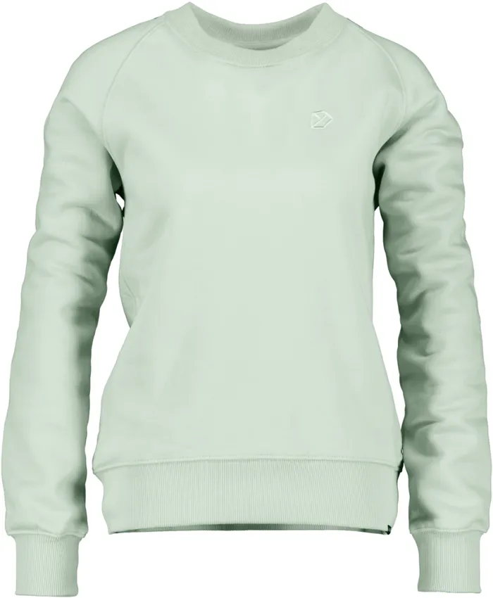 Fyn Women039s Sweater Pale Mint Women Didriksons Hoodies and Sweatshirts