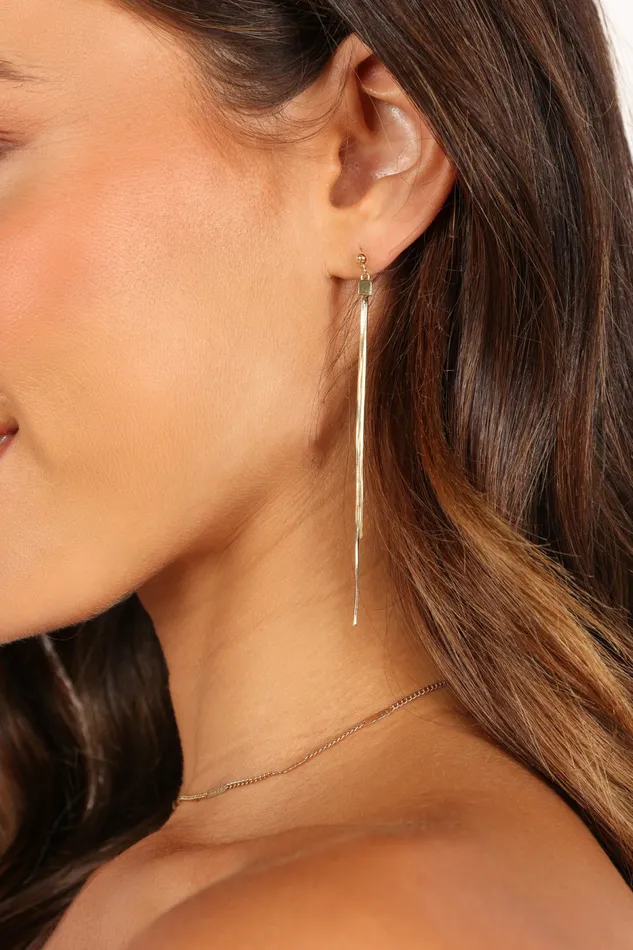 Gina Earrings Gold Earrings Petal and Pup Women