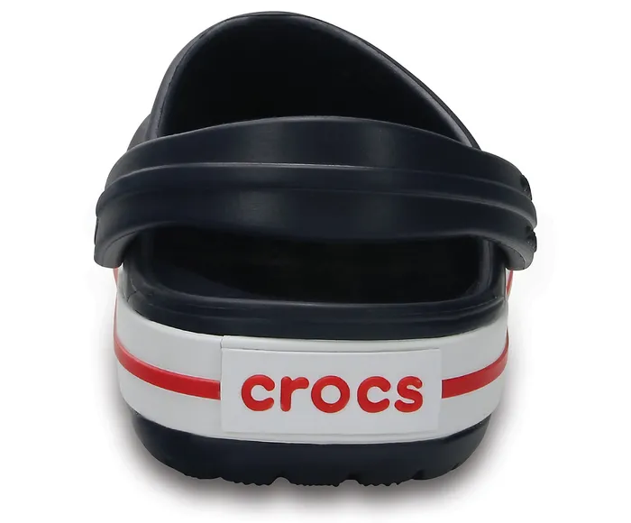 GirlsBoys Kids Crocband Clog Navy Red Clogs Crocs