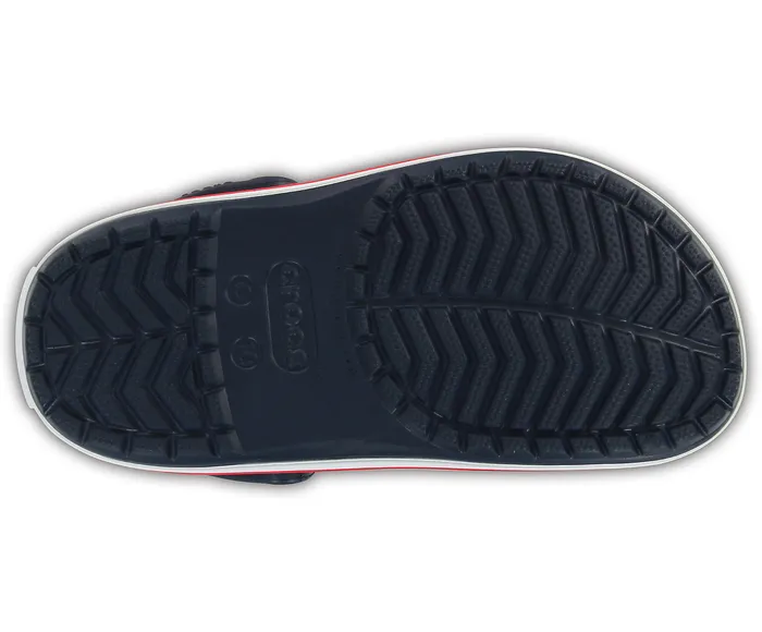 GirlsBoys Kids Crocband Clog Navy Red Clogs Crocs