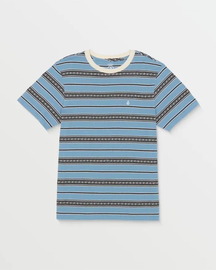 Gleamstone Crew Short Sleeve Shirt 8211 Blue Rinse Mens Volcom Shirts and Flannels Gleamstone Crew Short Sleeve Shirt 8211 Blue Rinse Mens Volcom Shirts and Flannels