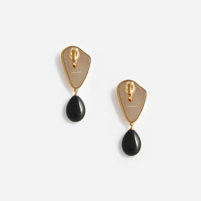 Gold Droplet Earrings Women Self Portrait Accessories Gold Droplet Earrings Women Self Portrait Accessories