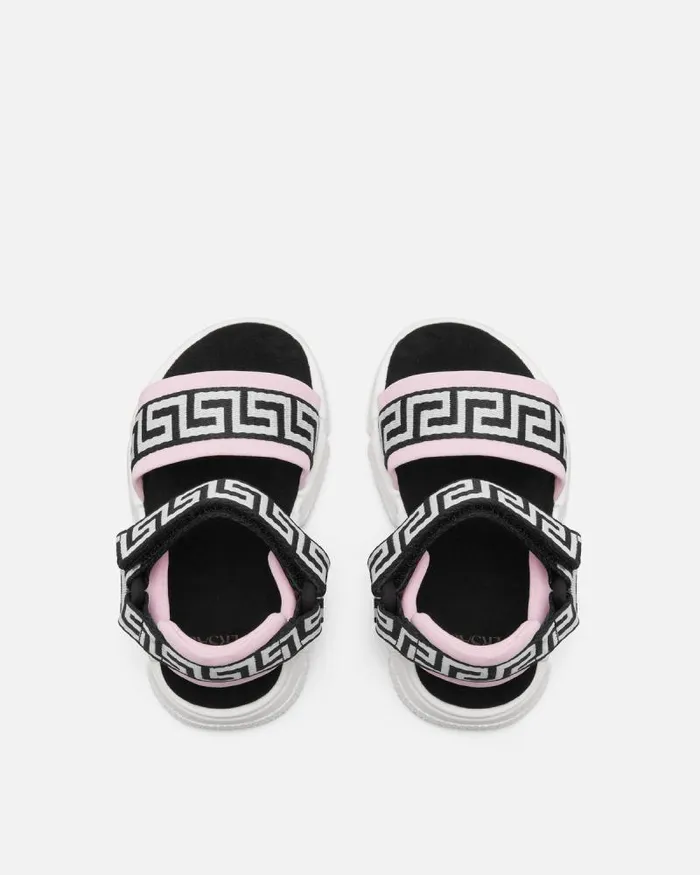 Greca Baby Sandals Blackpink Children Versace Shoes