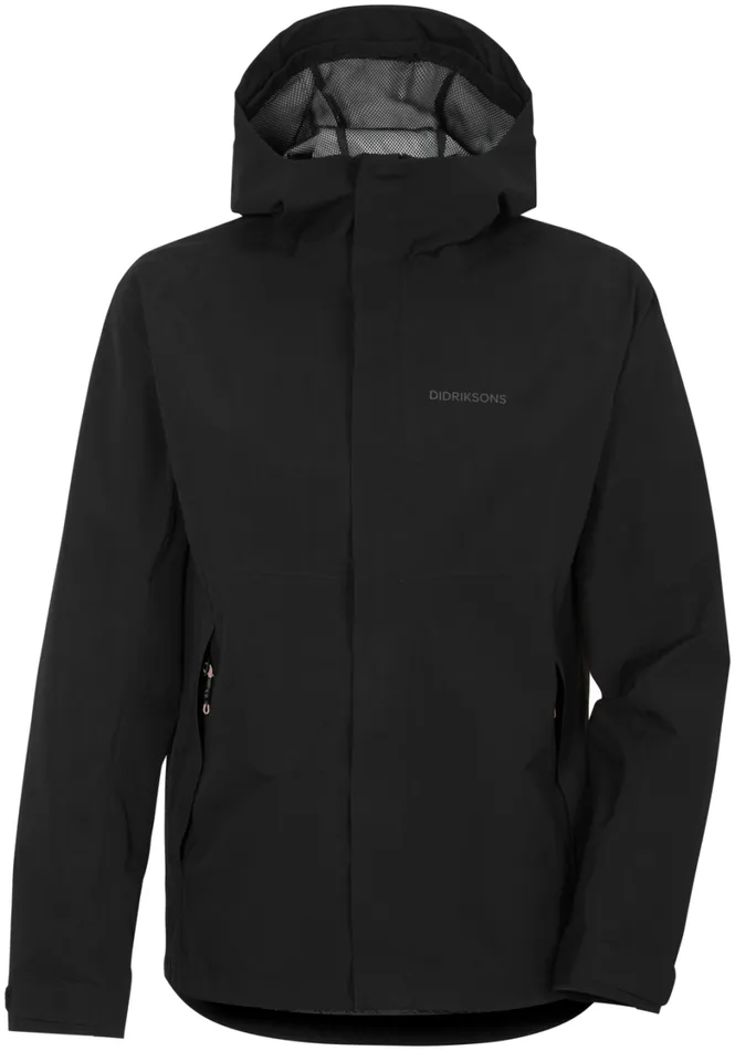 Grit Men039s Jacket Black Men Didriksons Shell Jackets