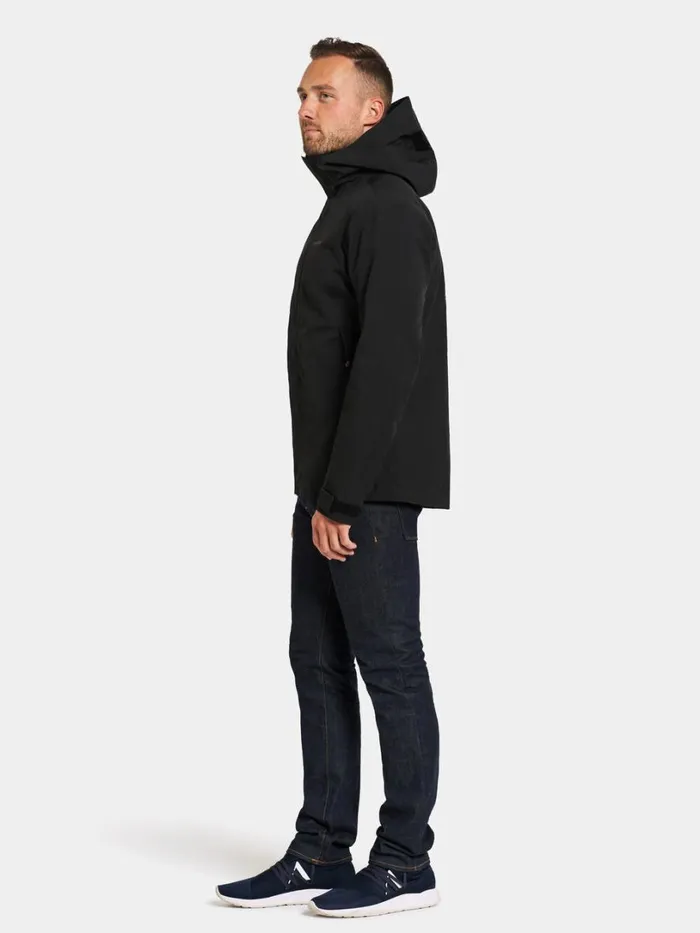 Grit Men039s Jacket Black Men Didriksons Shell Jackets