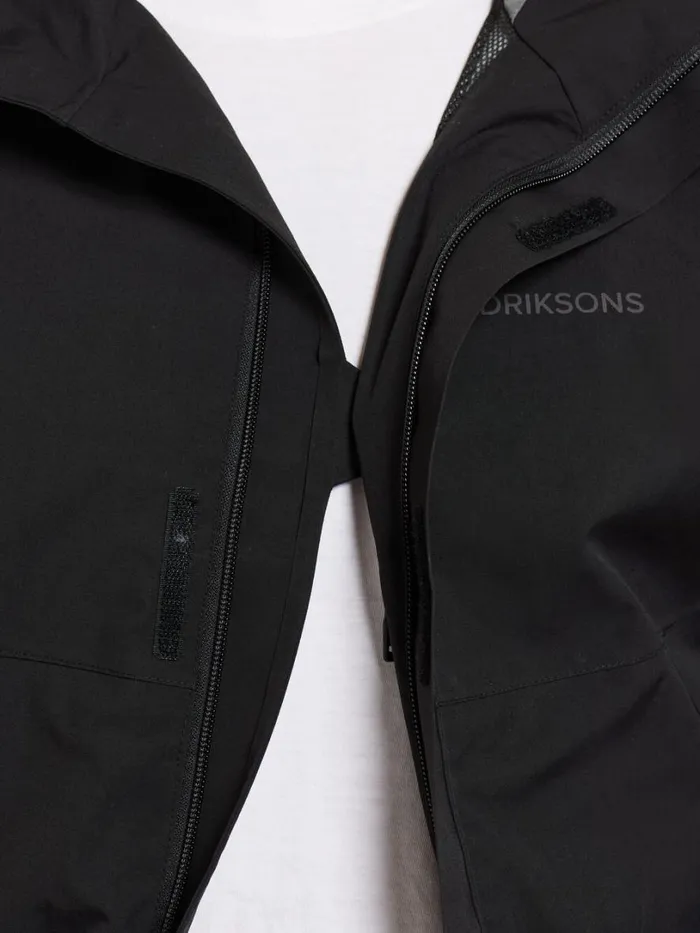 Grit Men039s Jacket Black Men Didriksons Shell Jackets