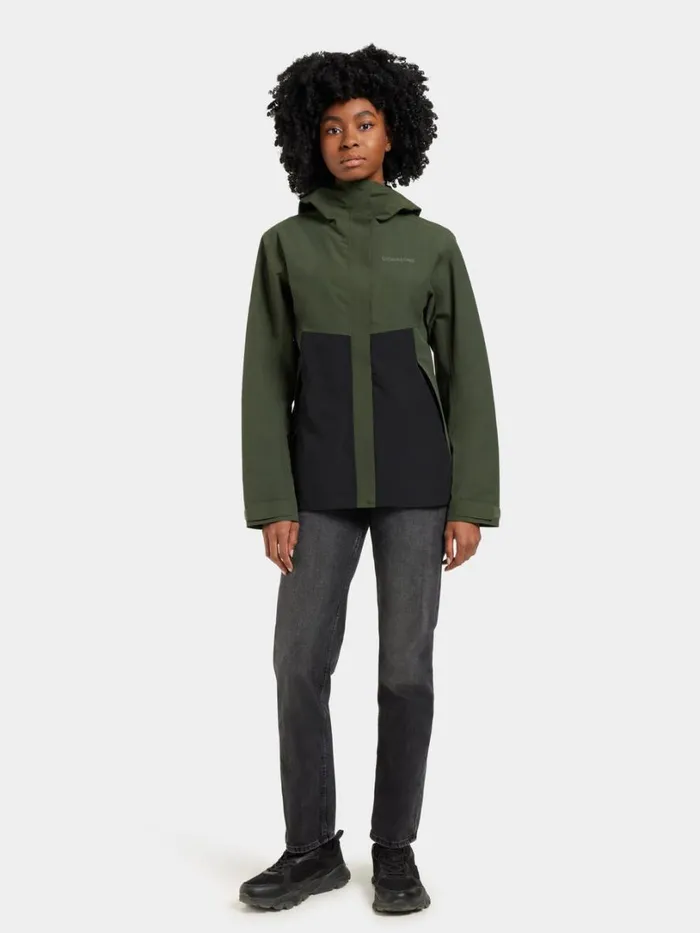 Grit Women039s Jacket Deep Green Women Didriksons Spring Jackets