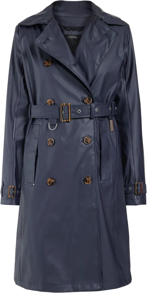 Gry Coat Galon Dark Night Blue Women Didriksons Waterproof Jackets Gry Coat Galon Dark Night Blue Women Didriksons Waterproof Jackets