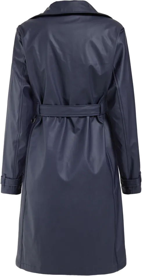 Gry Coat Galon Dark Night Blue Women Didriksons Waterproof Jackets Gry Coat Galon Dark Night Blue Women Didriksons Waterproof Jackets