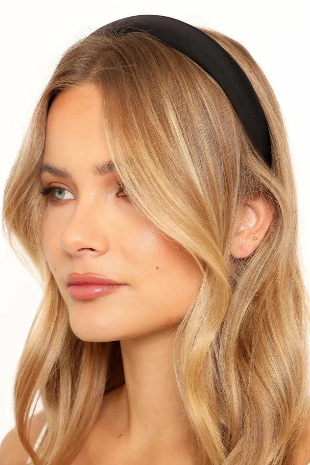 Hair Accessories Petal and Pup Women Ziggy Headband Black