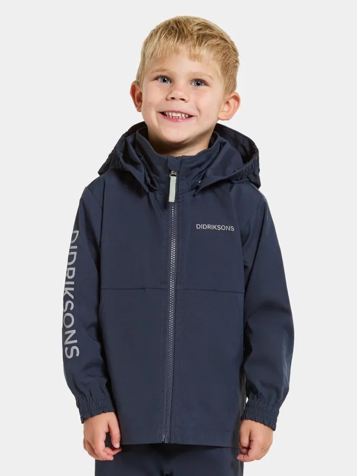 Hallon Kids039 Jacket Navy Kids Didriksons Spring Jackets