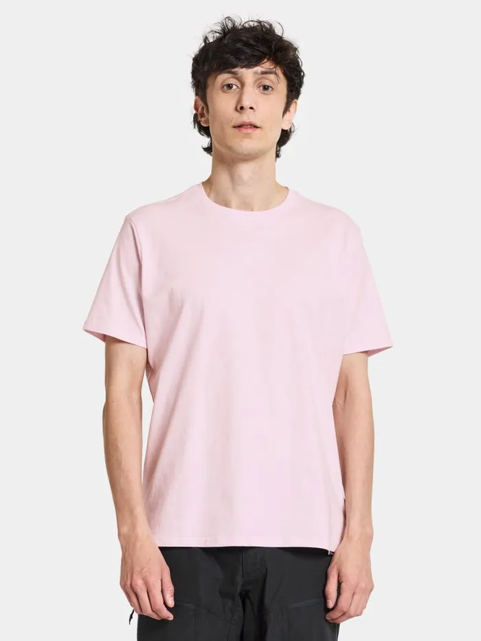 Harald Men039s Tshirt 3 Sky Pink Men Didriksons Tshirts and Polos