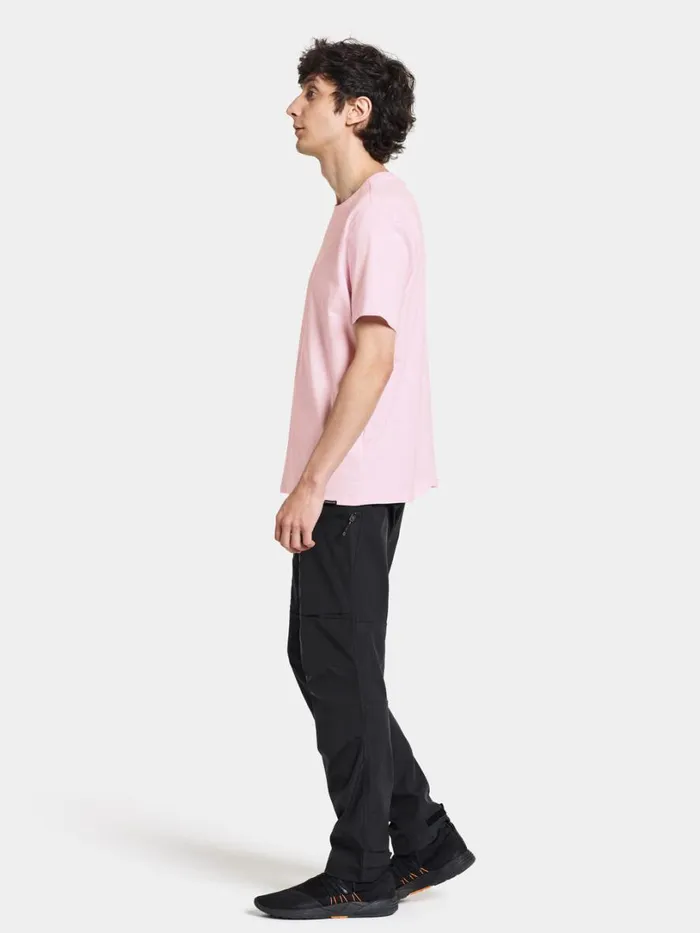 Harald Men039s Tshirt 3 Sky Pink Men Didriksons Tshirts and Polos