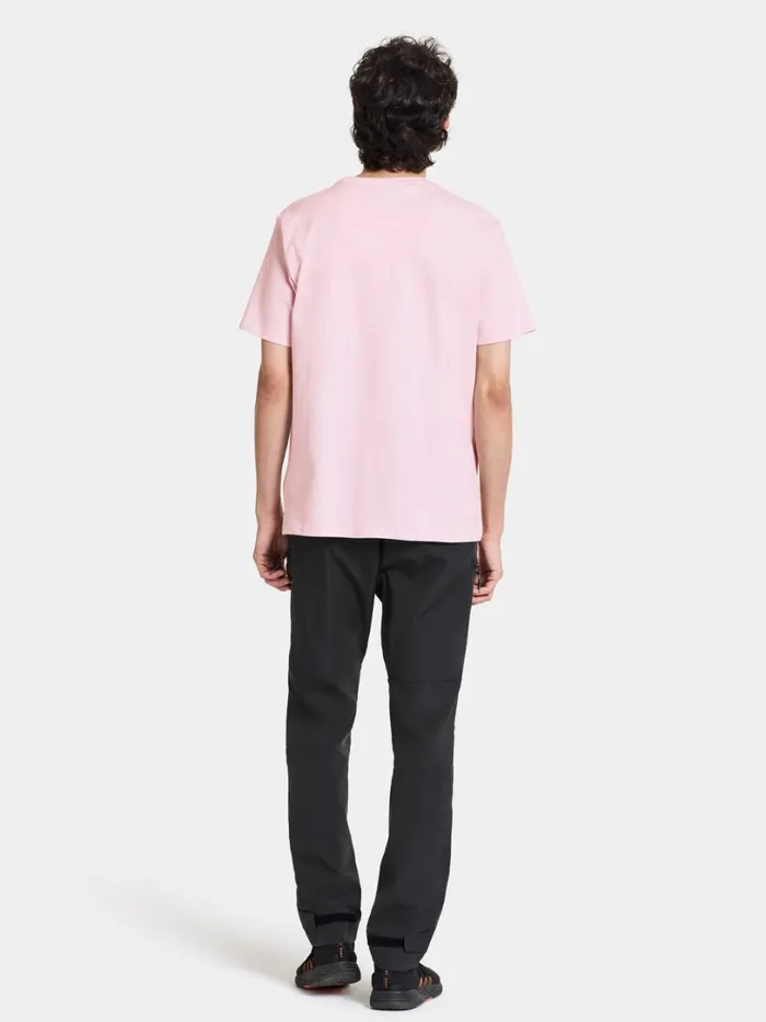 Harald Men039s Tshirt 3 Sky Pink Men Didriksons Tshirts and Polos