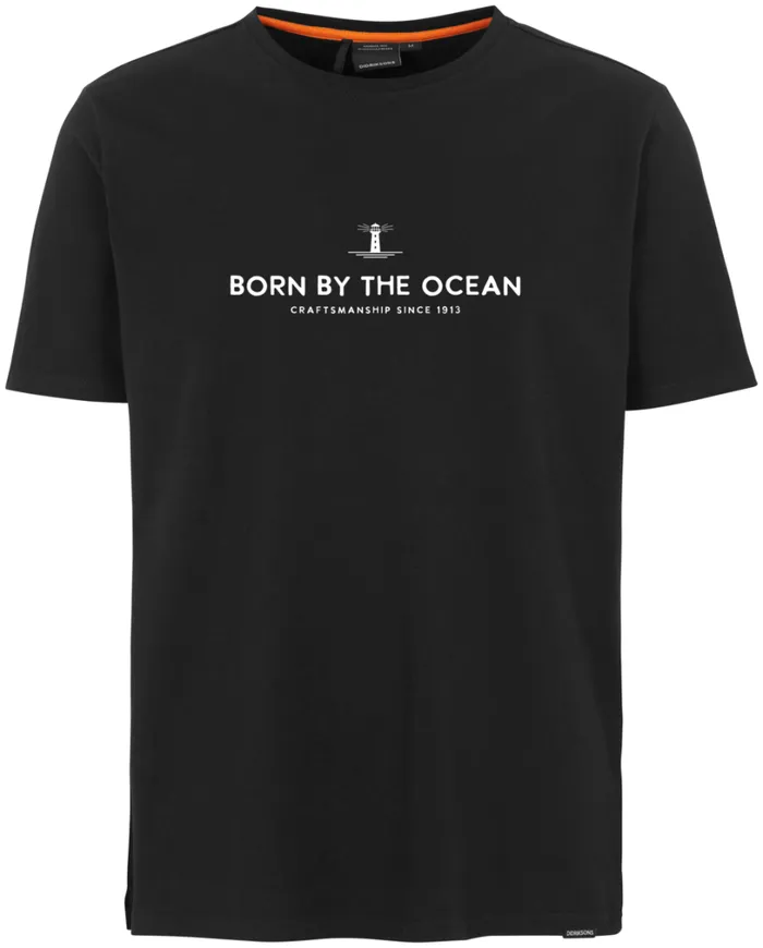 Harald Men039s Tshirt Light House Black Men Didriksons Tshirts and Polos